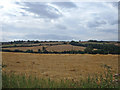 View from the A659 towards Rigton Hill