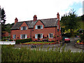 Cottages beside the A458