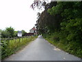 Lane to row of houses near Swinton Grange