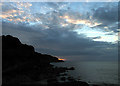 Sunset at Combe Martin