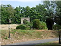 Monument in the former Montreal Park Sevenoaks