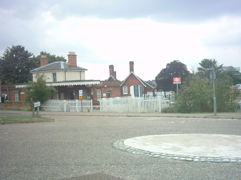 Halesworth Railway Station © Geographer :: Geograph Britain And Ireland