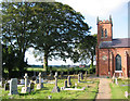 Graveyard at Christ Church, Ash