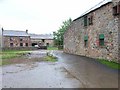 Farm, ford and barn at Milburn Grange