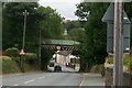 Railway bridge on the approach to Haverfordwest from Merlin