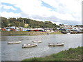 Boats on the Camel at Wadebridge