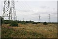 Pylons on Goss Moor