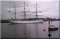 Tall Ship leaving Montrose Harbour