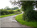 The minor road that goes up Sherburn Brow