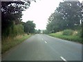 TM3468 : A1120 Badingham Road by Geographer