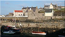 NJ5866 : Old Harbour, Portsoy by Anne Burgess