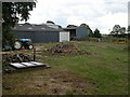 Farm buildings near Arlington Pike