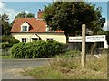 TL8040 : Road junction at Puttock End, Essex by Robert Edwards