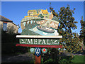 TL4480 : Village sign detail, Mepal, Cambs by Rodney Burton