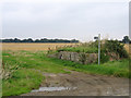 Farm loading ramp, Billingborough Road, Folkingham, Lincs