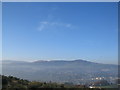 Camlough Mountain from high above Newry.