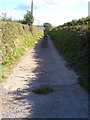 Track to Higher Spriddlescombe Farm