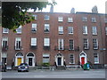 O1633 : Georgian houses in Fitzwilliam Square by Margaret Clough
