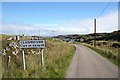 Entering the hamlet of Clashnessie.