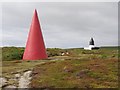 Navigation markers on Gwennap Head