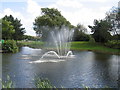 Fountain at Birmingham Business Park