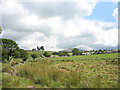 View past Fferm Hafod Rhug towards Monte Verita