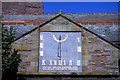 Sundial on Weobley Church