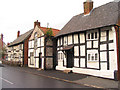 Timber framed houses in Malpas