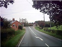 TM3975 : Level Crossing on A144 Bramfield Road by Geographer