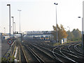 TQ5276 : Slade Green rail depot by Stephen Craven
