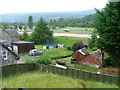 View From Ballinluig Across the A9 and Strathtay