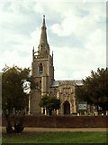 TL9762 : St. Mary's church, Woolpit, Suffolk by Robert Edwards
