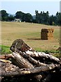 Cottage and haystack