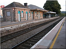 ST5393 : Chepstow Railway Station by Philip Halling