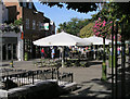 Giant parasols, Carfax, Horsham