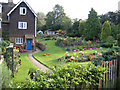 An English country garden, Plaxtol, Kent