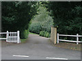 TQ1334 : Entrance to Westbrook Hall and the start of footpath 1432 by Andy Potter