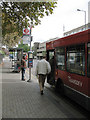 Boarding the bus