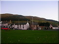 Cottages and Green at Kirk Yetholm