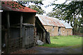 Knowstone: barns at Wiston