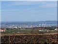 View of Grangemouth  BP Oil Refinery