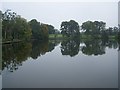 SO7999 : Fishing Lake, Patshull Park by Geoff Pick