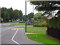 Newcastle Road/A693 roundabout from Newcastle Road