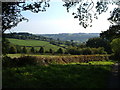 Higher Pithayne Farm from near Peacross Farm