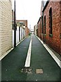 NZ2325 : Back Alley, Between Victoria Street and Soho Street, Shildon by Mick Garratt