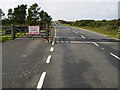 Cattle grid on the B1266 at Ellerby Moor