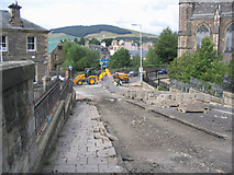 NT4936 : Town Centre Redevelopment Works in Galashiels by Walter Baxter