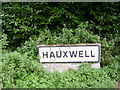 Hauxwell Sign