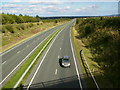 The A64 Malton bypass looking towards Scarborough