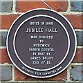 Plaque on Rudgwick village hall